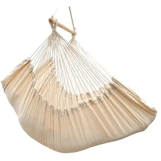 AMANKA XXL Hängesessel 220 x 120 cm Beige