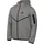 Tech Windrunner Kapuzenjacke 063 dk grey heather/black XS