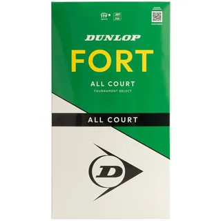 Dunlop Fort All Court TS - für Sand, Hartplatz und Rasen (2x4 Bälle)