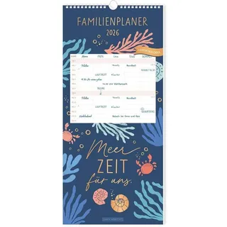 Grafik-Werkstatt Familienplaner 2026 Meer Zeit für uns: Familienplaner