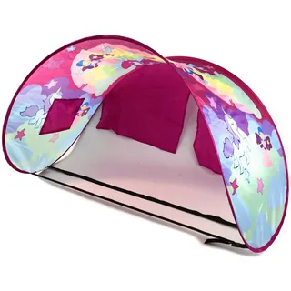 Sleepfun Tent® Betthimmel Pop up Zelt - Betttunnel Planet Party