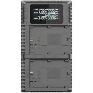 Nitecore UCN2 Pro Doppel Charger für Canon LP-E6