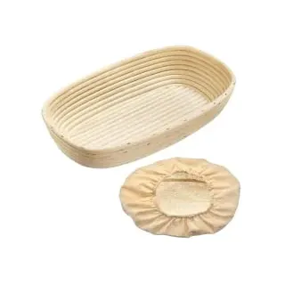 Westmark Set Gärkörbchen Backutensilien, Beige