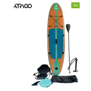 Atrigo 5tlg. Set: Stand-Up Paddle Board "I-SUP" in Orange