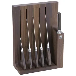 ZWILLING TWIN 1731 Messerblock Geschmiedete Messer 7-tlg. Bocote-Holz Hochleistu