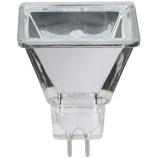 NCC-Licht Halogen Reflektorlampe Quadro 35W GU5,3 2000h Silber quadratisch warmweiß 2900K dimmbar 75°