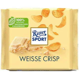 Ritter Sport WEISS + CRISP Schokolade 100,0 g