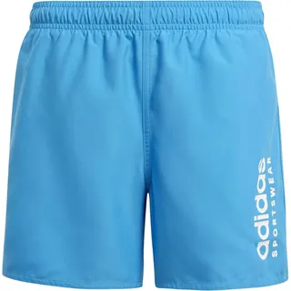 Adidas Sportswear Essentials Logo CLX Kids Badeshorts Bright Blue / White 116    