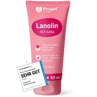 foodnova gmbh PregniVital Lanolin Still Salbe 60 ml
