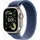 GPS + Cellular 49 mm Titangehäuse Natur Trail Loop Blau/Hellblau S/M