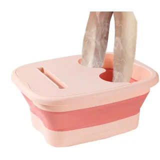 Fußbad Faltbar - Fußbadewanne Faltbar | Fußsprudelbad Mit Massage | Fusswanne Fussbad | Fußbadewanneneimer | Faltbares Cuidado De Pies | Fußbadewanne Mit Massage-Noppen Linderung Von Müdigkeit