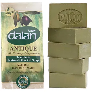 5 x 180 g Naturriegel, 100% reines Olivenöl, Seife Dalan Turkish Bad, handgefertigt, Truthahn
