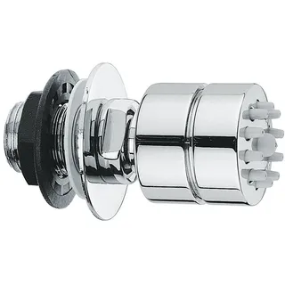 Evenes Seitenbrause TONDO GOM, 1 Strahlart, DN15 (1/2'') IG, Messing verchromt Evenes