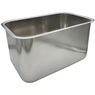 ich-zapfe Spülbecken Gastronorm aus Edelstahl, 50x30x30 cm