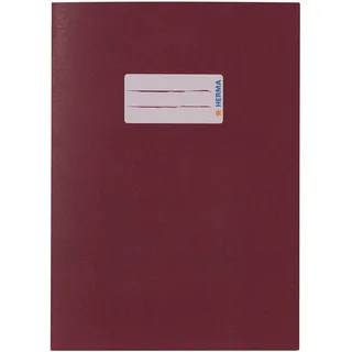 Herma Heftumschlag glatt weinrot Papier DIN A5