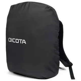 Dicota Regenschutzhülle f. Rucksack schwarz,für 16'' Schwarz"