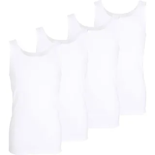 Götzburg Tank-Top 4er Pack Nürnberg in weiss | Gr.: 9
