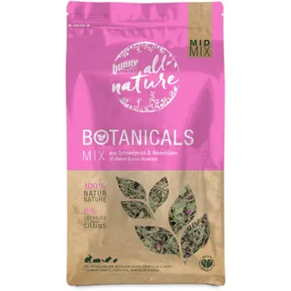 Bunny Nature Botanicals Mid Mix Spitzwegerich & Rosenblüten - 120 g