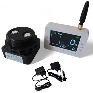 2.4Ghz WLAN Tuya APP Funk Füllstands-Anzeige Ultraschall Wasserstand-Sensor für Heiz-Öltank Wassertank Tank Zisterne + Bildschirm Display