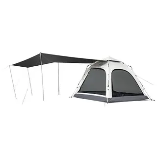 Naturehike Ango Pop Up Zelte Automatische 3 Mann Person Camping Zelt mit Markise Einfache Montage Zelt Wasserdicht Winddicht Anti-UV für Familie Park Camping Wandern Outdoor