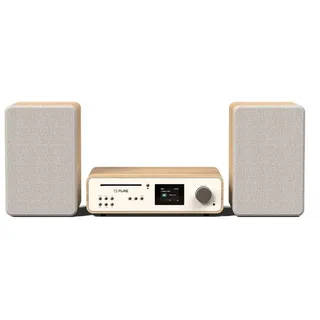 Pure Classic Stereo Cotton White/Oak Stereoanlage