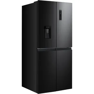 Hanseatic HCDC18080CWDBI Multi Door (419 l, 1800 mm hoch, Schwarz)