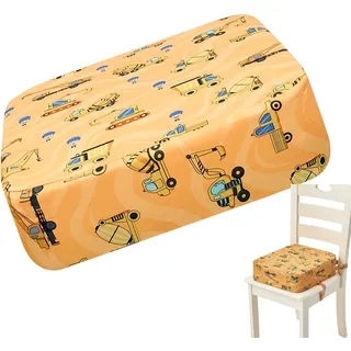 Kinder-Sitzerhöhung, Küchenstuhl, Esszimmer-Sitzerhöhung, leichte, bequeme Sitzerhöhung, waschbarer Sicherheitsgurt-Design, bequeme Kinder-Sitzerhöhung für Küchenstuhl
