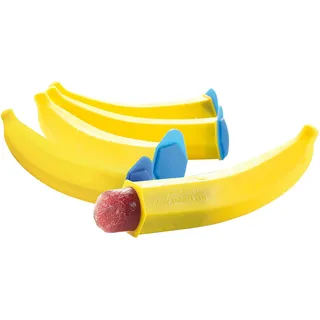 5er-Set Silikon-Form "Eis Banane" - Speiseeis ganz schnell und einfach