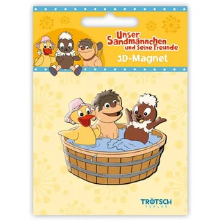 Trötsch Verlag Trötsch Unser Sandmännchen 3D-Magnet Badespaß