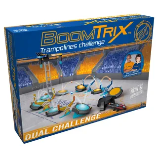 Goliath - Boomtrix Dual Challenge Set - Bauspiel - ab 6 Jahren - Gesellschaftsspiel - Kugelspiel