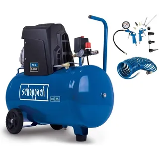 SCHEPPACH HC63 10 bar 1500 W 50 l Kessel inkl. 13-tlg. Zubehör-Set