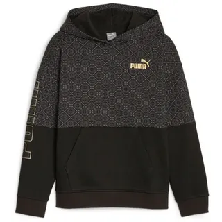 Puma Kinder Kapuzenpullover POWER LOGO LOVE Color Hoodie TR G 676416-01 128 - Puma Black - 128