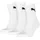 Short Crew 3er Pack weiß 35-38