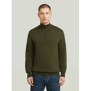 G-Star Premium Core Half Zip Knit Grau XXL