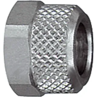 Riegler Überwurfmutter, M7x0,75, für Schlauch 5/3 mm, SW 8, MS vern.