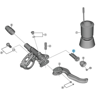 SHIMANO Ersatzteil Membrane | Diaphragm Y8WM9801T für BL-M9100 Bremsh