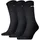 Unisex Crew Sock 3P Schwarz 39-42