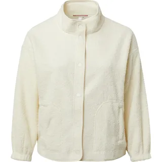 QS Teddyfleece-Jacke Beige 44