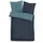 blau 200 x 200 cm + 2 x 80 x 80 cm