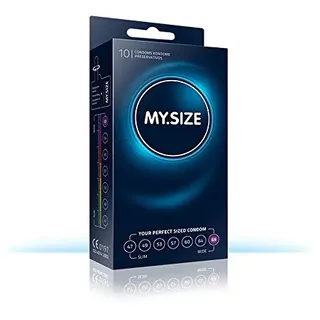 Pack of 10 My Size Condoms 69mm (2.7 Inches) by My Size Condom-Vegan