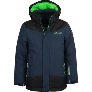 TROLLKIDS Kids Norefjell Jacket Jungen Wasserdichte Jacke Marine 132-100 Grösse 92