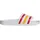 Aqua Adilette Cloud White / Team Power Red 2 / Crew Yellow 40 2/3