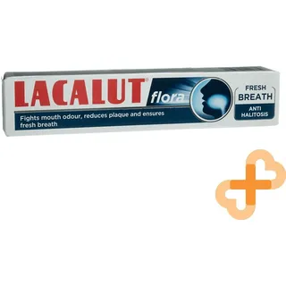 LACALUT FLORA 75ml 2 Arten Fluorid Zahnpasta Tägliche Anwendung Mundgeruch