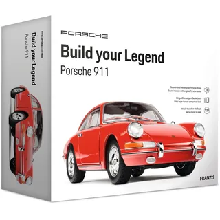 Franzis 67247 - Porsche 911 - Build your Legend Signalrot