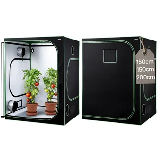 Vevor Growzelt 150 x 150 x 200 cm Grün