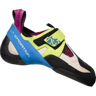 La Sportiva Skwama Women - Kletterschuhe - apple green/cobalt blue 39.5
