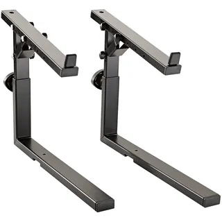 K&M 18811 Aufsatz für Keyboardtische Omega Stahl Schwarz