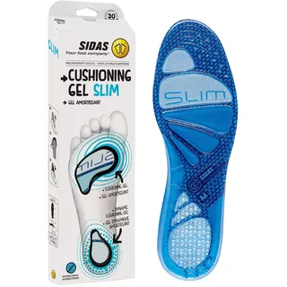 SIDAS Cushioning Gel Slim Einlegesohlen 1 St Blau