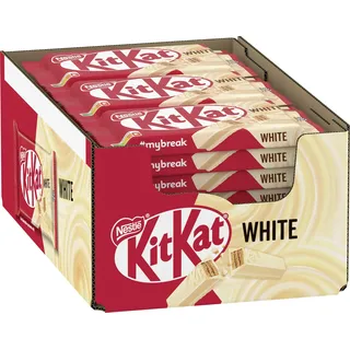 Nestlé KitKat White Schokoriegel 24 St./996,0 g, 24 St.