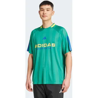 adidas Sportswear T-Shirt HOUSE OF TIRO NATIONS PACK TRIKOT sportlicher Stil, ohne Verschluss, aus Polyester, pflegeleicht grün M (48/50)